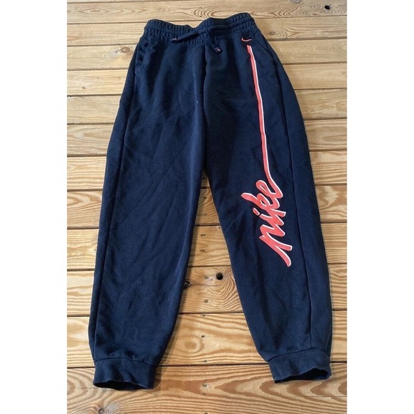 Nike Dri Fit Logo Jogger Sweatpants Size Small Women’s Black - Picture 1 of 8